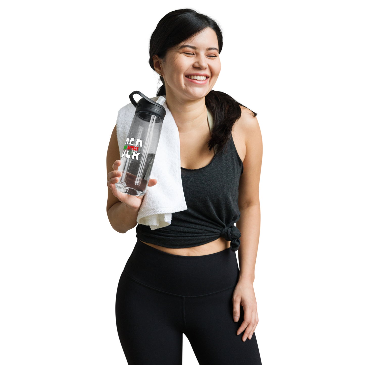 Sports water bottle: "Trader - ESTR"